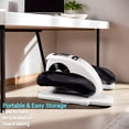 thumbnail image 4 of Under Desk Sitting Elliptical Exerciser XL – Compact Pedal Exerciser with Remote Control. Smooth Stride Motion, 4 of 9