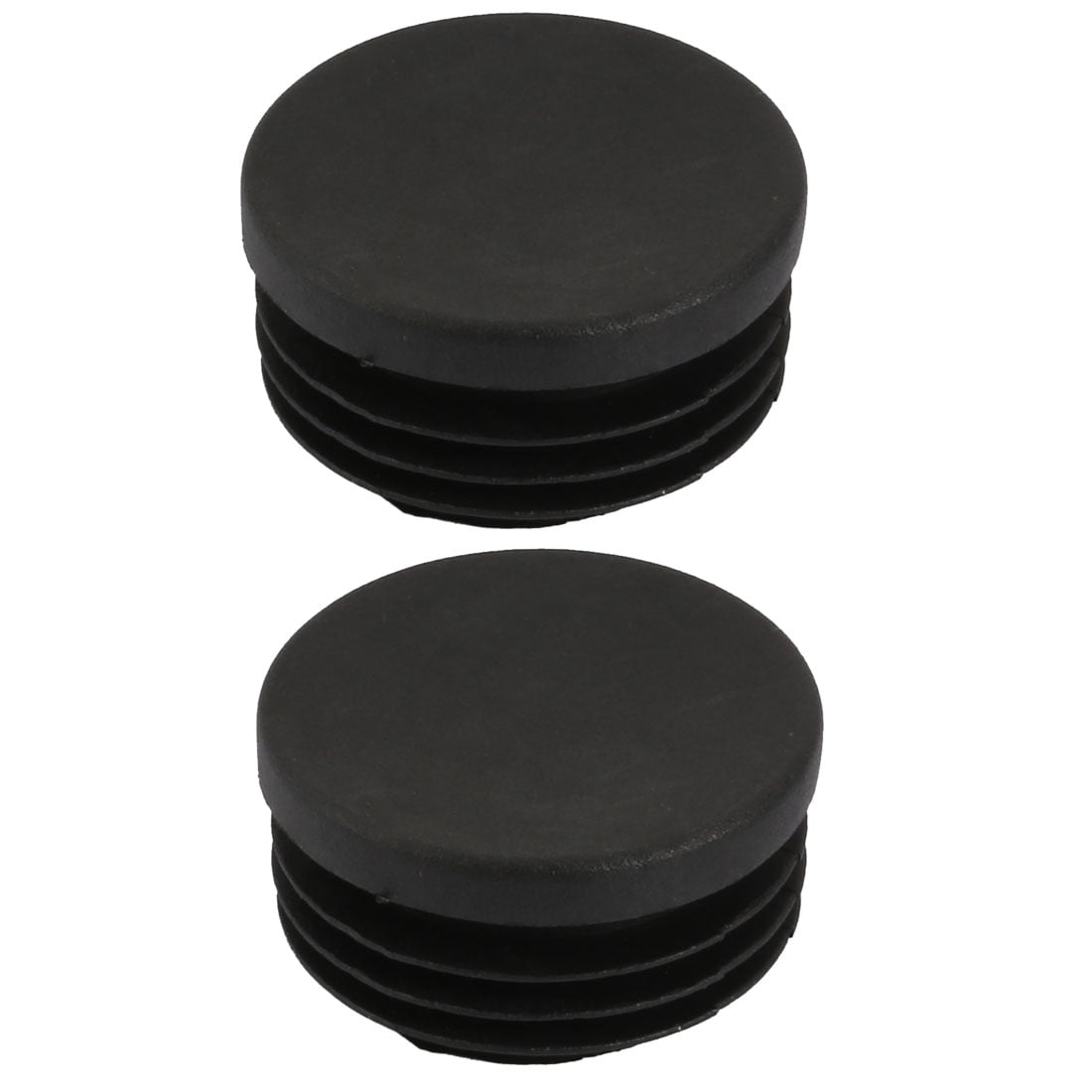 2 Pcs Chair Table Leg Plastic Cap Round Tube Insert Fit 38mm Pipe Outer