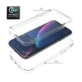 thumbnail image 6 of iPhone XR Case, Full Body Clear Bumper Protection Case [with Screen Protector] Hybrid Back Silicone Rubber TPU Bumper Gradient Phone Case for Apple iPhone XR - Clear, 6 of 7