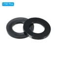 thumbnail image 3 of Uxcell M16 Nylon Flat Washer, 150 Pack 16mm ID 30mm OD 3mm Thick Sealing Spacer Gasket Ring, Black, 3 of 6