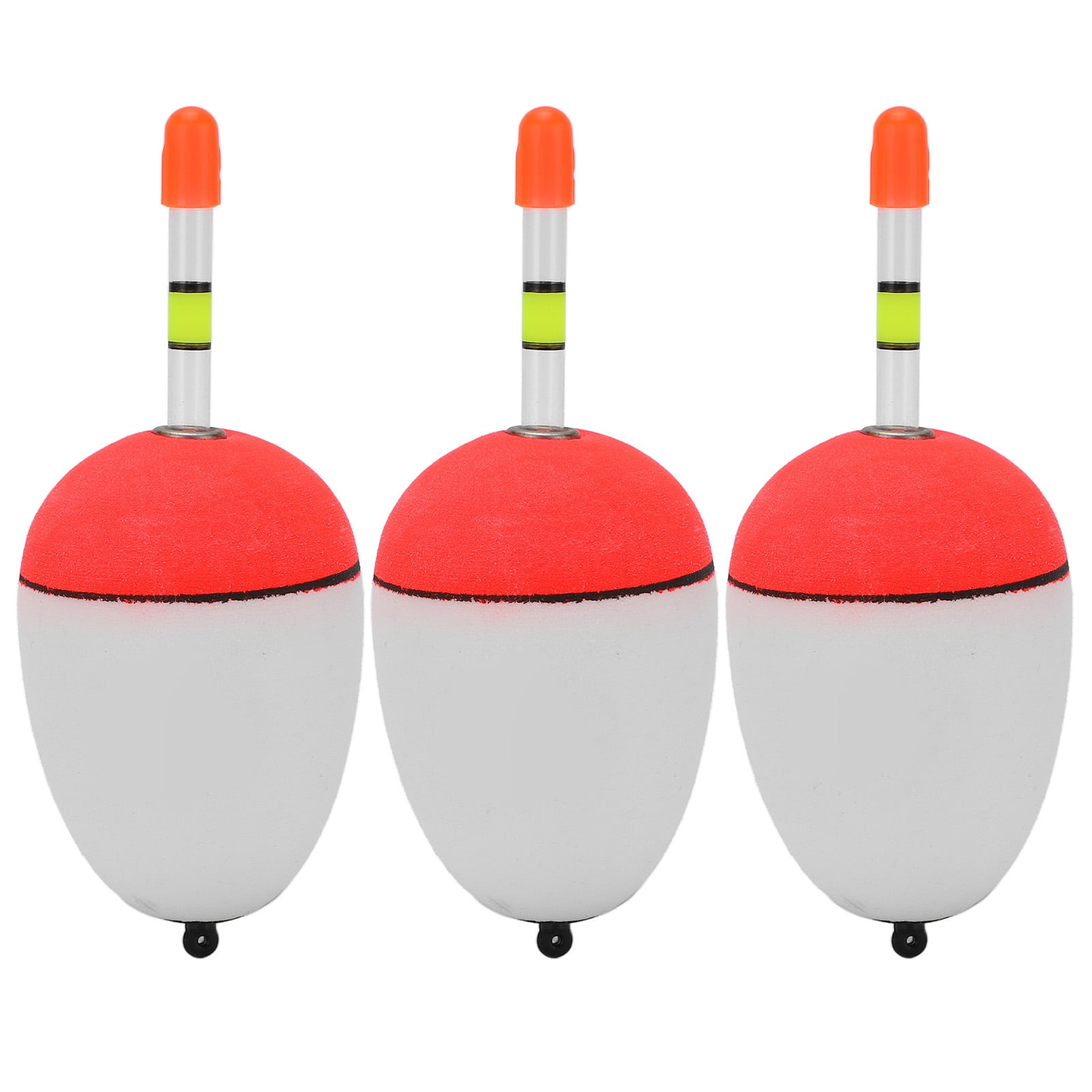 3PCS EVA Luminous Fishing Float Light Stick Foam Plastic Bobber