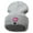 Heather Grey, variant on Heart Air Balloon Embroidered 12 Inch Long Knitted Beanie - Heather Grey OSFM