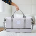 thumbnail image 4 of CXALSSY Travel Duffel Bag, Travel Bag, Large Duffel Bag, Weekenders & Overnight Bags, Duffel Bags for Women Men, Portable Foldable Lightweight Waterproof Duffel Bag, 4 of 5