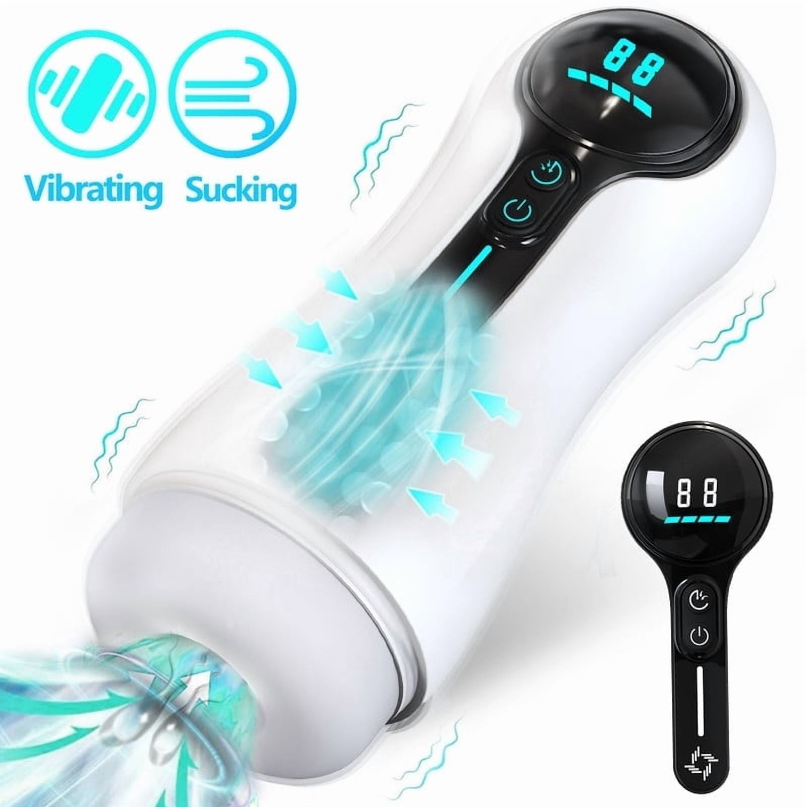 AYIYUN Thrusting Male Masturbator Sex Toys for Men 4 in 1 Stroker 9  Rotating & 9 Telescopic & 9 Vibrating & 7 LED Light Modes Automatic Adult  Toy for Self-Pleasure Masturbation - Walmart.com