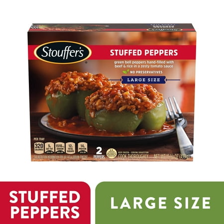 Stouffer s Stuffed Green Peppers Meal 15.5 oz Pack of 12