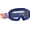 Blue / Clear Lens, variant on Scott Primal Clear Youth MX Offroad Goggles Blue w/Clear Lens