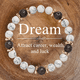 thumbnail image 3 of Pulsera de piedra volcánica para hombre y mujer, cuentas de roca de lava natural, elástica, ajustable, joya para la riqueza, la carrera profesional y la energía, uso diario, unisex, 3 of 7