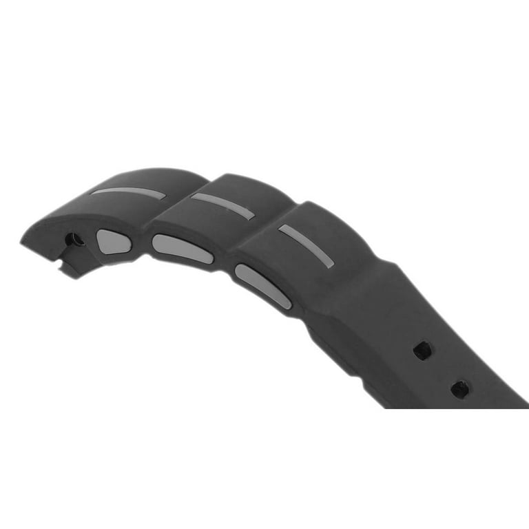 Citizen 19MM Original Black Titanium and Polyurethane Bracelet