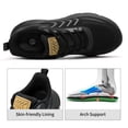 thumbnail image 5 of Decould sylf Walking Shoes for Women Breathable Non Slip Athletic Sneakers Casual Lace Up Running Shoes, 5 of 8