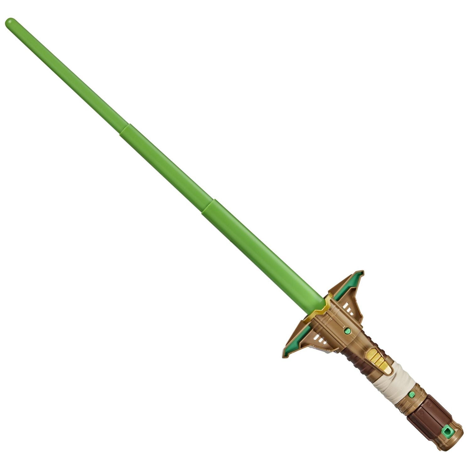 Star Wars Lightsaber Forge, Sabre laser de Yoda à lame verte extensible, jouet de déguisement personnalisable, pour enfants, dès 4 ans