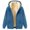 Black, variant on Bovemsi Sweatshirt for Women Autumn Winter Casual Solid Hooded Neck Long Sleeve Pocket Tops Zipper Coat Zip Up Hoodie