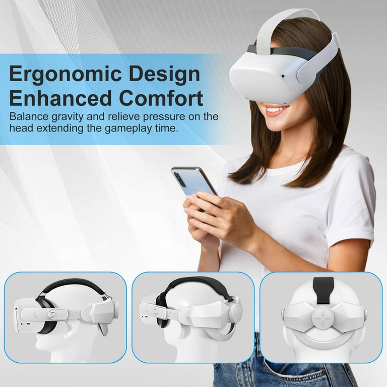 ZOUYUE Adjustable Head Strap for Oculus Meta Quest 2 ZOUYUE Adjustable Head Strap for Oculus Meta Quest 2