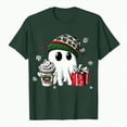 thumbnail image 4 of Towmus Womens Funny Short Sleeve Crew Neck Halloween Fall T-Shirts Christmas Graphic Tee Tops, 4 of 6