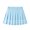 Blue, variant on Baozhu Kid Girls Summer Fashion College High Waist Sweet Pleated Short Mini Skirt Shorts,S-XXL