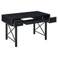 thumbnail image 3 of ACME Settea Computer Desk in Black, 3 of 6