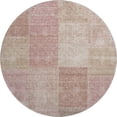 thumbnail image 2 of Addison Rugs Mayfield Washable Transitional Patchwork Blush Round Rug, 8' x 8', 2 of 5