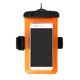 thumbnail image 1 of Sonducket Estuche para teléfono a prueba de agua Funda anti-agua Funda para bolsa seca con brazalete y conector de audio Deportes acuáticos Naranja 4.7 pollici Sonducket HW4170-26, 1 of 4