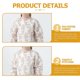thumbnail image 3 of Kids Smock Apron Baby Eating Bibs for Kids Assorted Color Polyester Material Waterproof Keep Clothes Clean 1Set, 3 of 5