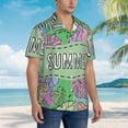 thumbnail image 5 of Daiia Summer Hawaiian Shirt for Men Gentle Cotton Regular Short Sleeve Casual-Small, 5 of 9