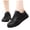 Black, variant on Mepaouo Women's Fashion Sneakers Low Top lace up Casual Tennis Gym Workout Running Shoes for Men