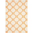 thumbnail image 2 of Safavieh Cedar Brook 4' X 6' Handmade Jute Rug in Ivory and Orange, 2 of 8