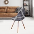 thumbnail image 4 of 2 Fundas Elásticas Para Asiento De Silla, Funda Suave Para Banquete, Hogar, Hotel, Comedor, Color 2, 4 of 9