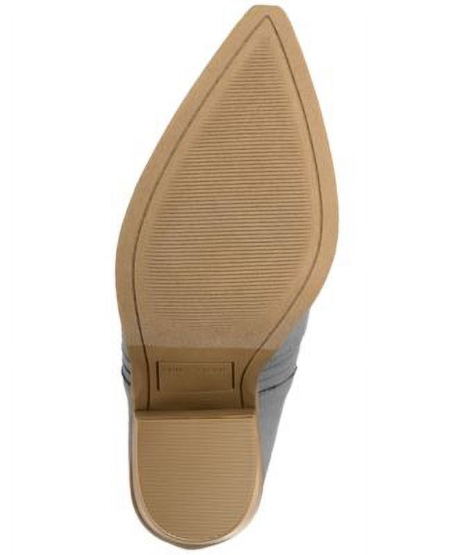 Sun + Stone Womens Deyzaa Metallic Pointed Toe Mules - Walmart.com