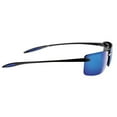 thumbnail image 3 of Flying Fisherman Cali Polarized Sunglasses - Matte Black/Smoke Blue Mirror, 3 of 3