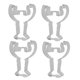 thumbnail image 5 of HOOWIFFY 4Ud Para Hornear Forma Langosta Antióxido Fácil De Desmoldar Plata, 5 of 8