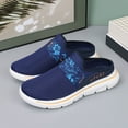 thumbnail image 5 of Xiaoxatg Comfortable Women's Sneakers for Everyday Wear Sleek -On Shoes Ideal for Casual Outfits and Dates Versatile Footwear for Any Season 11.5 Dark Blue, 5 of 9