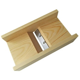 Bicaquu Adjustable Bamboo Soap Planer & Cutter – For Trimming Handmade Soaps & Candles