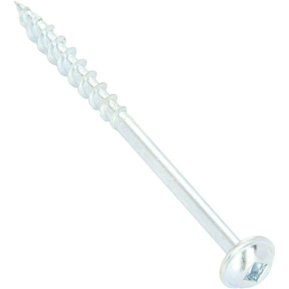 Kreg Pocket Hole Screw - Washer Head, Zinc, Rust Resistant - No.8 x 2-1/2 In, Wood