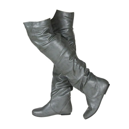 

Leather Over The Knee Stiletto Boots Ladies Fahion Dress Tall Boots Chunky Block Thigh High Boots Pointed Toe Zipper Sexy High Heel Long Boots Dress High Heel Boots 2024 Fall Winter Fashion