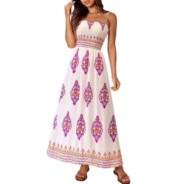 Vestido de Verano PRETTYGARDEN Floral para Mujer