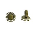 thumbnail image 4 of 10pcs Anillos Bisel Almohadillas de Flores 25 Mm Resultados de La Joyería, 4 of 8
