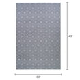 thumbnail image 2 of Couristan Timber Namur Indoor/Outdoor Area Rug, 2'2" x 4'3", Charcoal, 2 of 3