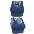 thumbnail image 5 of KingShop Sports Bra High Impact Support Woman Push-up Yoga Bra Padded Crop Top Workout Gym Running Underwear Bra, 5 of 6