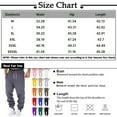 thumbnail image 3 of YDKZYMD Mens Cargo Sweatpants with Pockets Casual Spring Wear Fleece with Pocket Cinch Bottom Heavyweight Drawstring Joggers Pants Winter Warm Workout Sweatpants Hiking Athletic Baggy Pants Gray M, 3 of 6