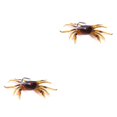 thumbnail image 4 of Inteprter Simulación de cangrejos, herramienta de cebo de silicona, señuelo de pesca Artificial, señuelos falsos, aparejos de cabeza al aire 10cm 30g/Gris 2Conjunto, 4 of 6