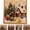 Cottage diamond art christmas, variant on DIY Christmas Pearl Diamond Painting Art Kit with Frame, Christmas Pearl Beads Art Craft for Adults Beginner, Gemstone Diamond Dots Beads for Home Wall Decor, Healing Stress-Relieving (Village)