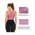 thumbnail image 5 of SAYFUT Women Seamless Sports Bra Yoga Bra High Impact Fitness Activewear Racerback Running Crop Tops, 5 of 7