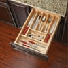 4WCT-1 Cut-To-Size Cutler Drawer Insert Wood Kitchen Utensil Separator Organizer