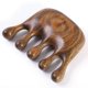 thumbnail image 1 of Green sandalwood wide-tooth comb scalp massage static-free men and women wooden hair comb octopus, 1 of 5
