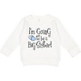 thumbnail image 2 of Inktastic Heart New Big Sister Toddler Sweatshirt, 2 of 4