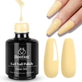 thumbnail image 1 of Esmalte de uñas Beetles Pastel Gel, 15 ml, crema de gasa y limón, color amarillo, 1 of 6