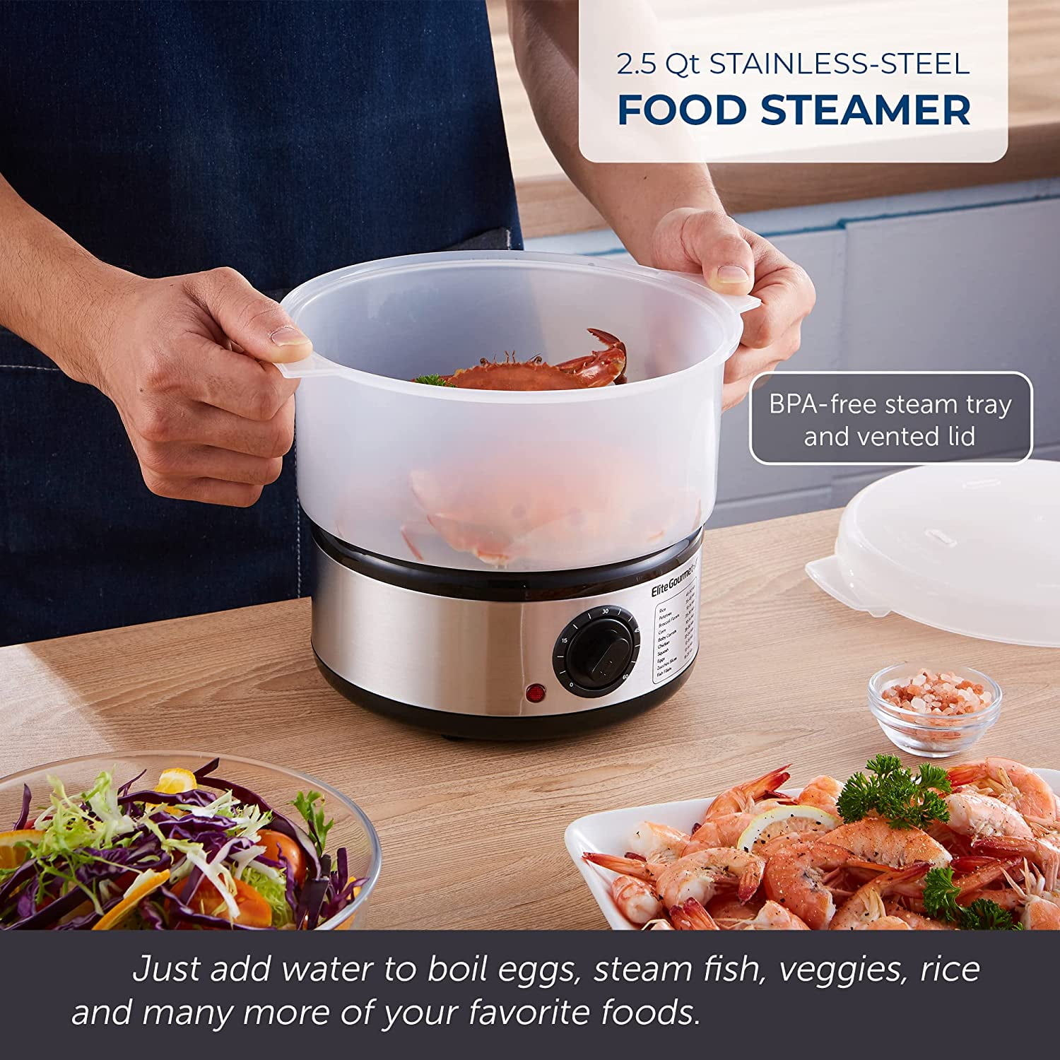 Shop Two Tier Food Steamer - Insanely Cool Products