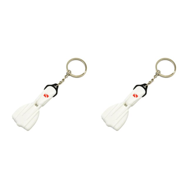Eigraketly LLavero de aletas de buceo, diseño personalizado, tema marino, barco, , colgantes colgantes, regalo de silicona, llavero, adorno, Type3 NO3