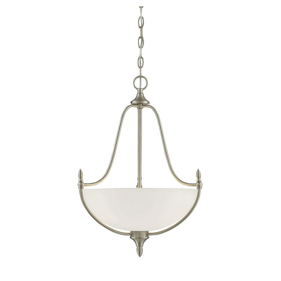 Herndon 3-Light Pendant in Satin Nickel