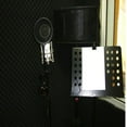 thumbnail image 5 of 6 Pack Black + blue / Charcoal egg foam acoustic tiles soundproofing foam panels sound insulation soundproof foam padding sound dampening Studio padding 30x30x3.8cm, 5 of 8