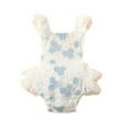 thumbnail image 3 of Newborn Baby Girl Princess Romper Jumpsuit Bodysuit One-piece Sunsuit Outfit Clothes 0-24M, 3 of 3